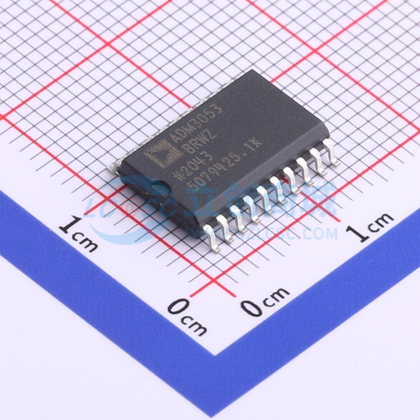 IC Thu Phát CAN Cách Ly Tích Hợp Nguồn ADM3053BRWZ ADI SO-20-300mil 1Mbps 2500 - Techcore Việt Nam
