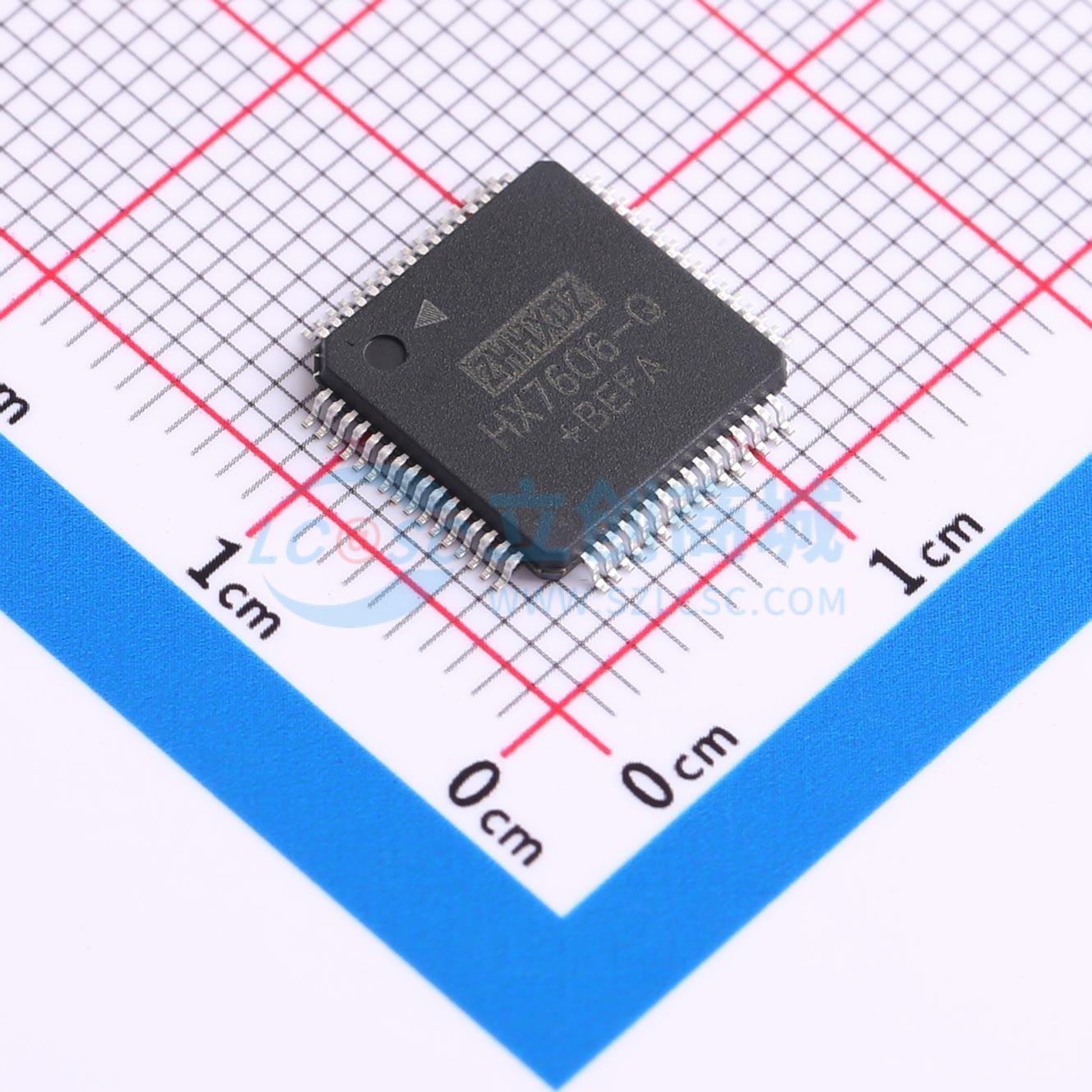 IC ADC HX7606-Q LQFP-64(10x10) - Techcore Việt Nam