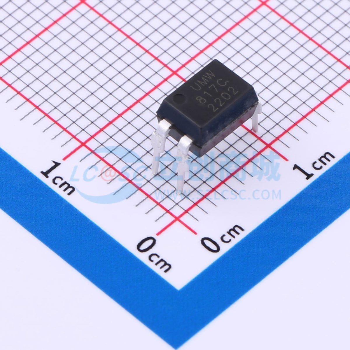 Optocoupler transistor PC817C UMW DIP-4 1.2V - Techcore Việt Nam