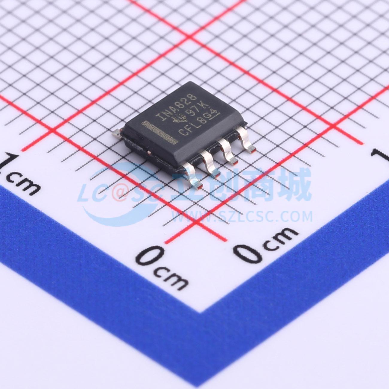 IC Khuếch Đại Đo Lường INA828IDR Texas Instruments SOIC-8 1 kênh - Techcore Việt Nam