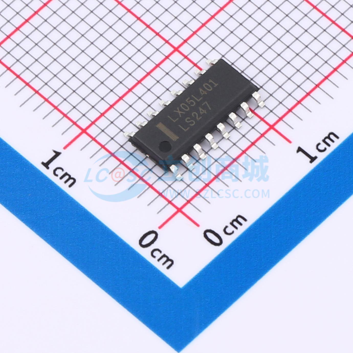 IC điều khiển LED 7 đoạn SN74LS247DR(LX) LX SOP-16 1V - Techcore Việt Nam