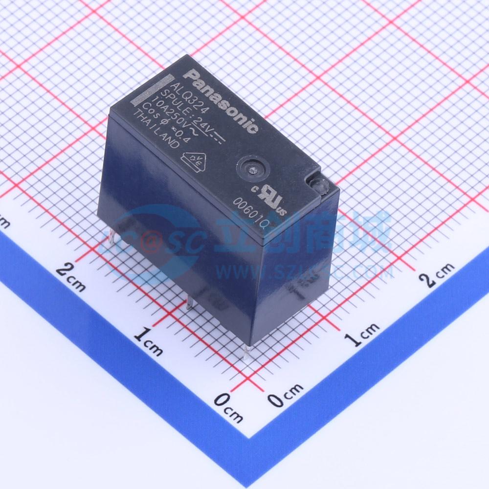 Rơ-le điện tử ALQ324 PANASONIC 24V THT,20x10mm - Techcore Việt Nam