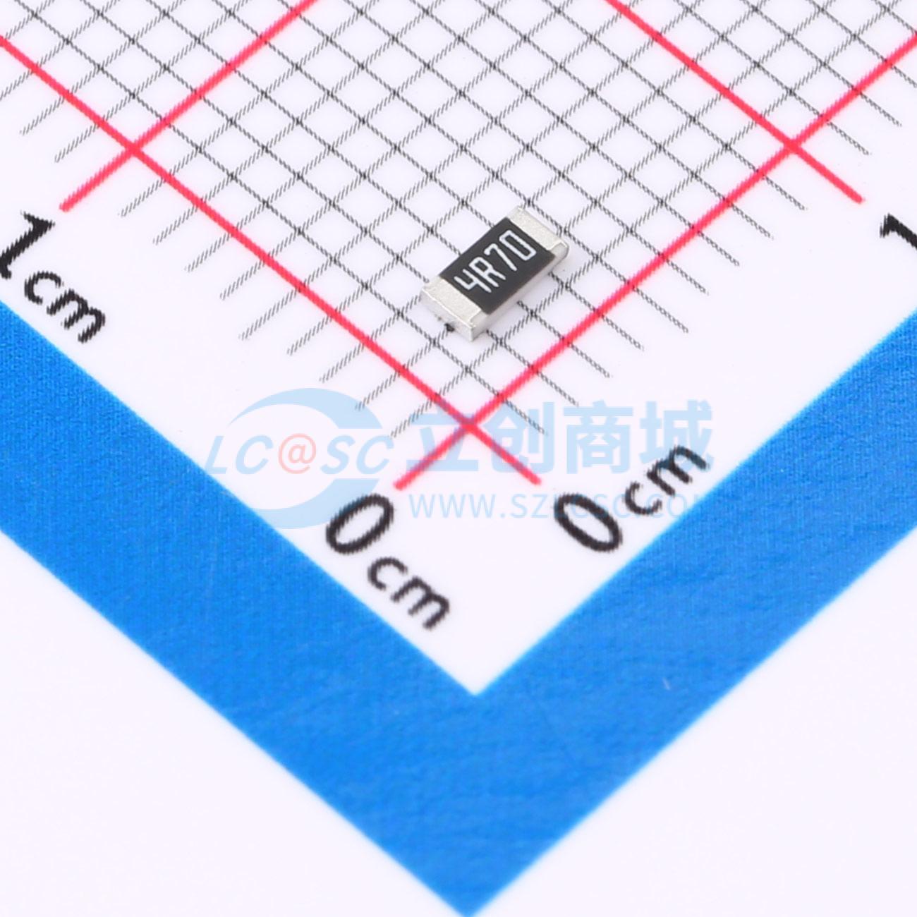 Điện Trở Dán SMD FRC1206F4R70TS FOJAN 1206 4.7Ω ±1% 250mW - Techcore Việt Nam