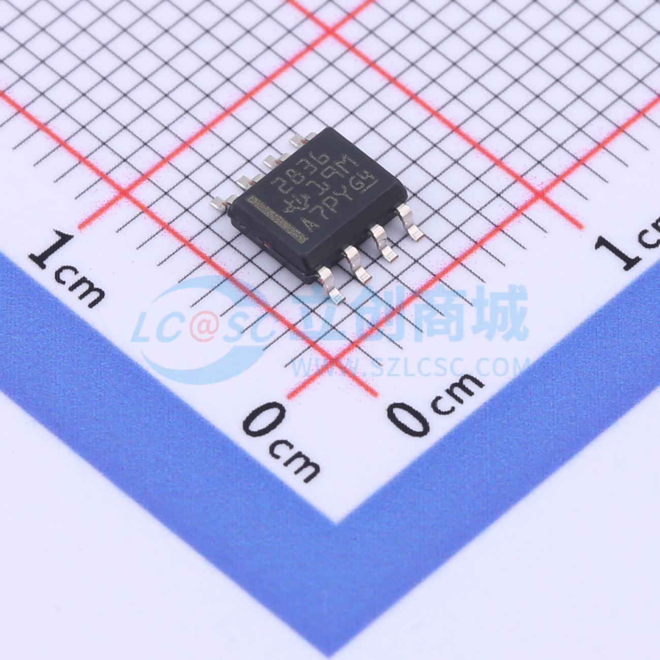 IC Khuếch Đại Thuật Toán OPA2836IDR Texas Instruments SOIC-8 2 kênh Rail-to-Rail 205 MHz - Techcore Việt Nam