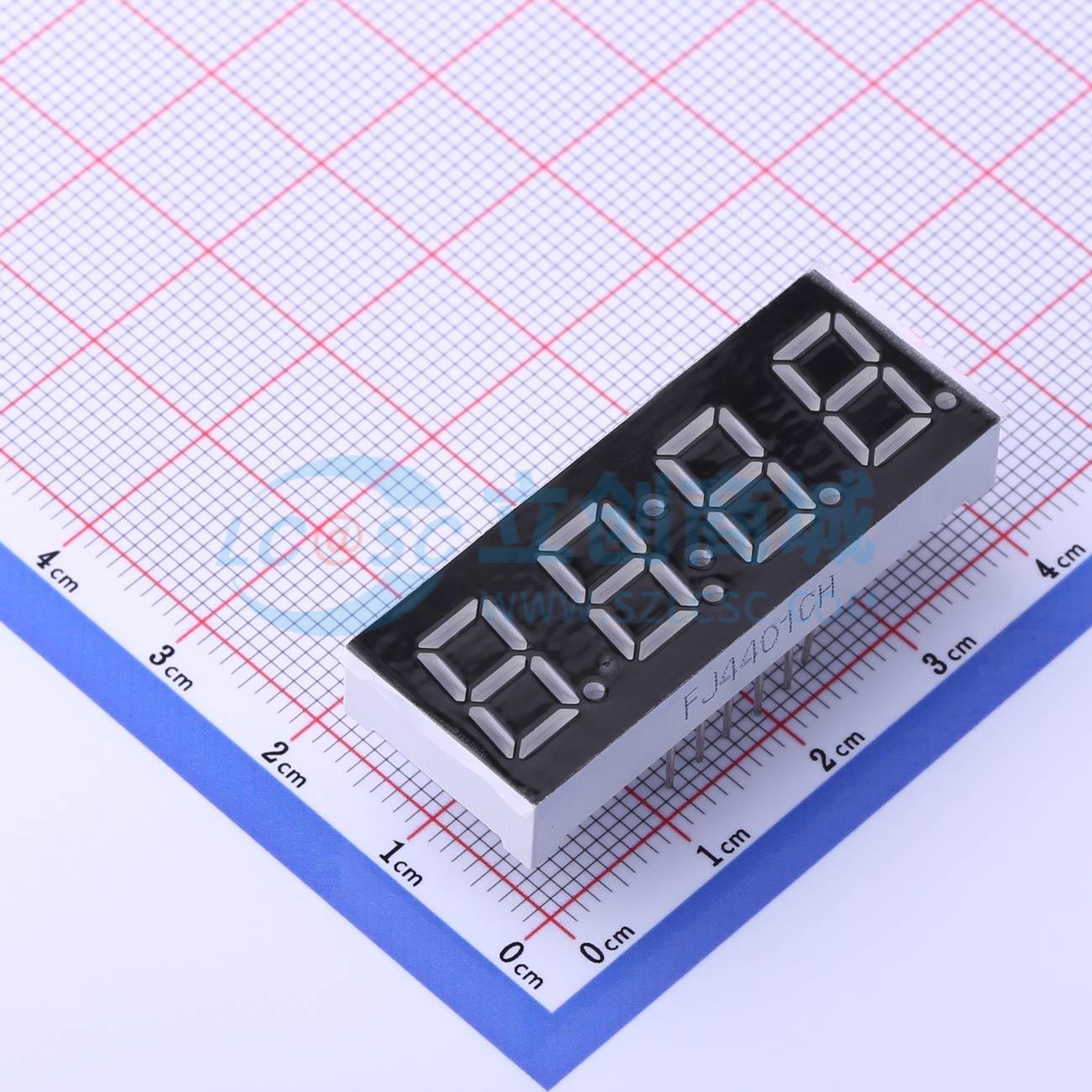 LED 7 đoạn FJ4401CH Cathode chung - Techcore Việt Nam