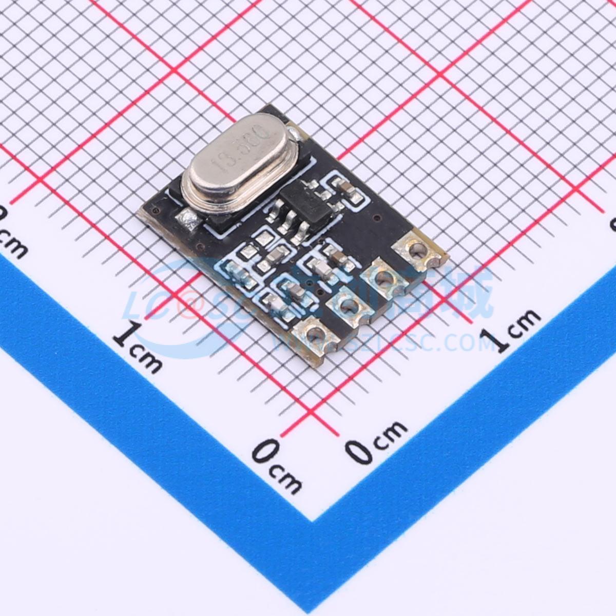Module RF TX8855S VIBRATION SMD 13.2x9.8mm 315MHz, 433.92MHz - Techcore Việt Nam