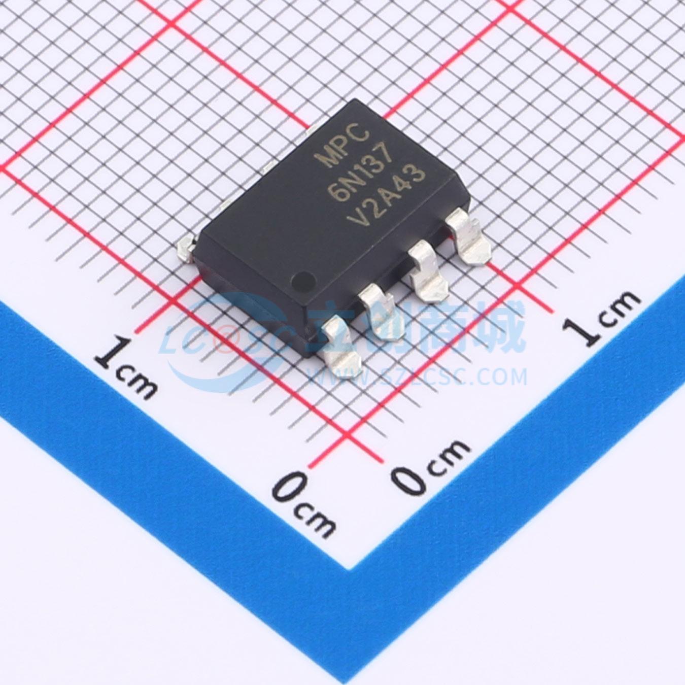 Optocoupler logic 6N137(SL)(T1)-GV MP SOP-8 - Techcore Việt Nam