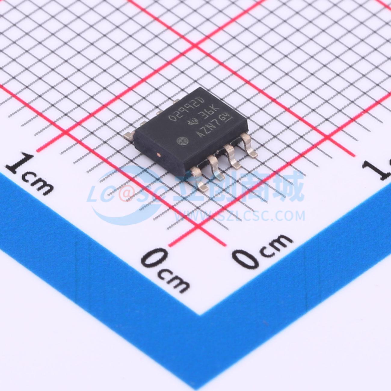 IC Khuếch Đại Thuật Toán OPA2992IDR Texas Instruments SOIC-8 2 kênh Rail-to-Rail 40 V 10.6 MHz - Techcore Việt Nam