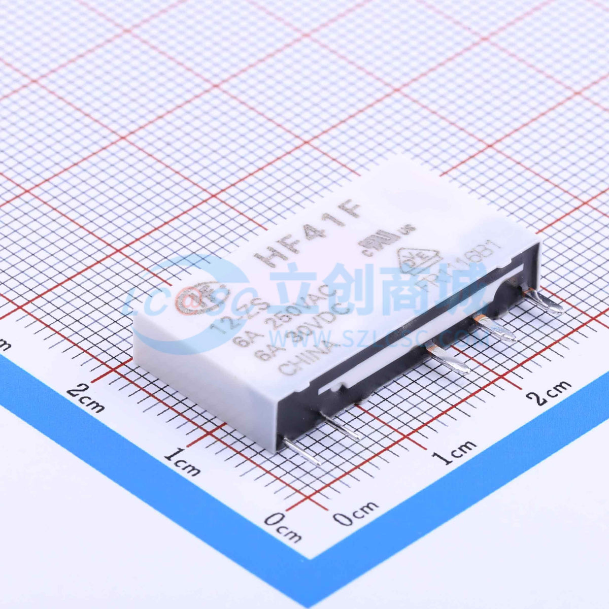 Rơ-le điện tử HF41F/12-ZS HF SIP,28x5mm - Techcore Việt Nam