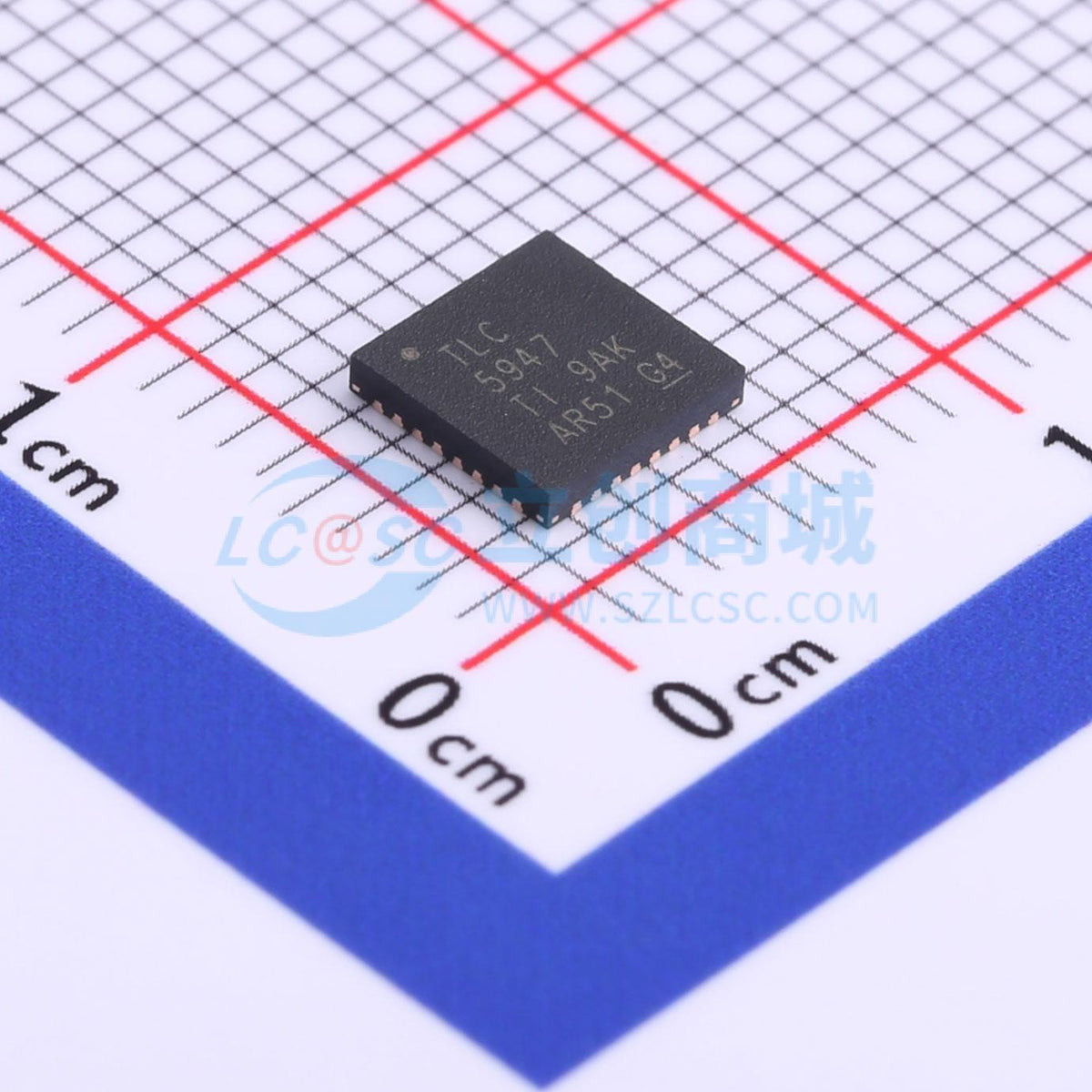 IC điều khiển LED TLC5947RHBR TI VFQFN-32-EP(5x5) 1V - Techcore Việt Nam
