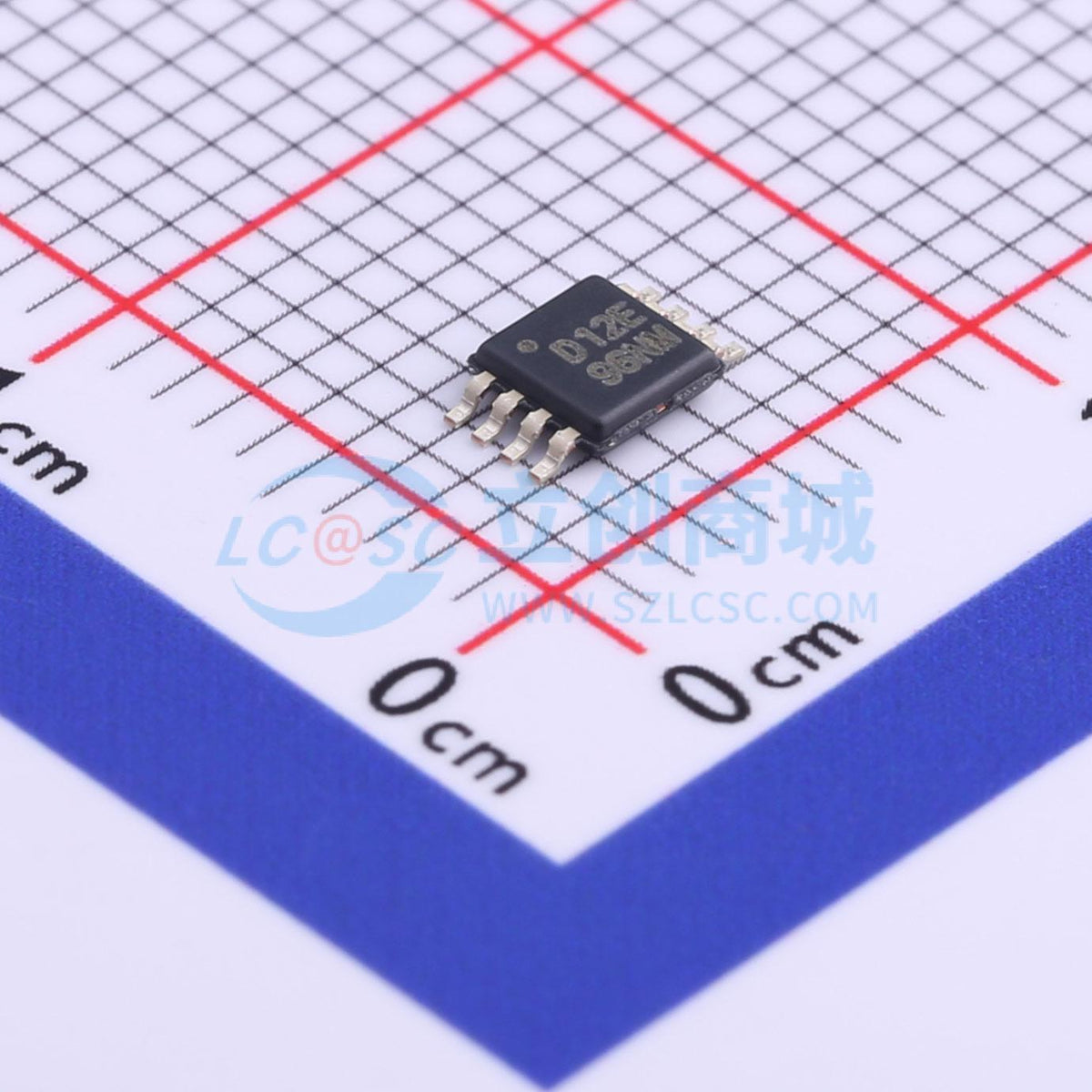 IC DAC DAC7512E/2K5 VSSOP-8-0.65mm - Techcore Việt Nam