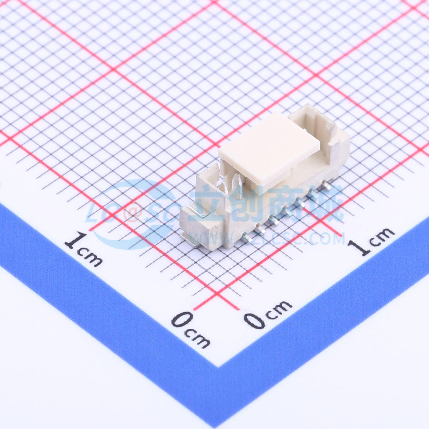 Linh kiện điện tử 1.25-7P LT SMD,P=1.25mm - Techcore Việt Nam