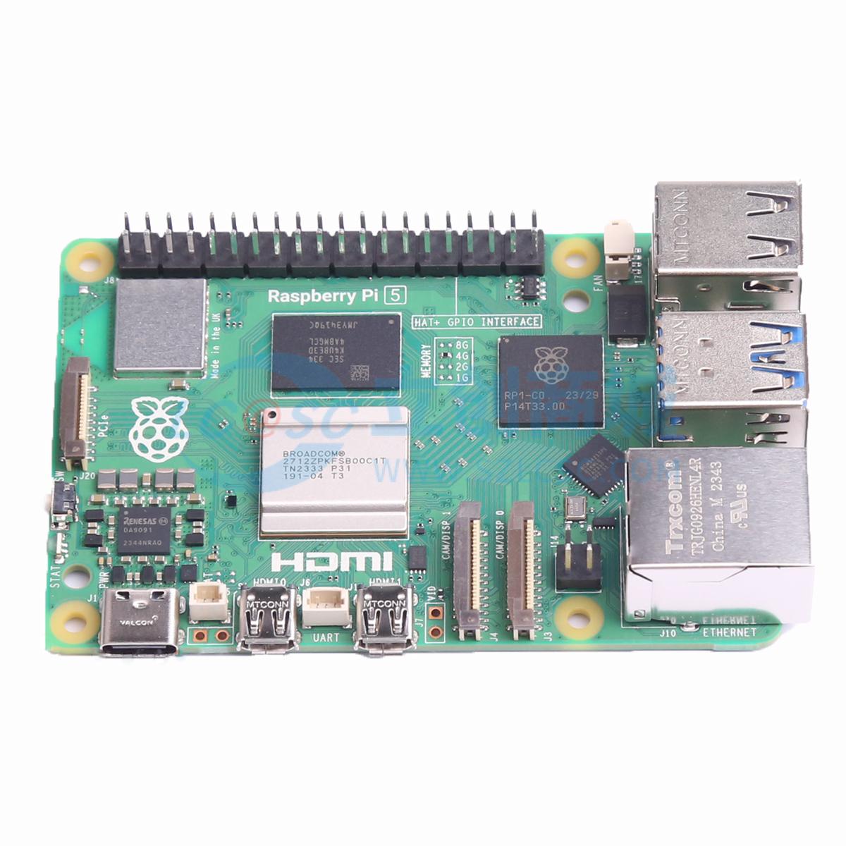 Bo mạch phát triển Raspberry Pi 5 4GB 1 - Techcore Việt Nam
