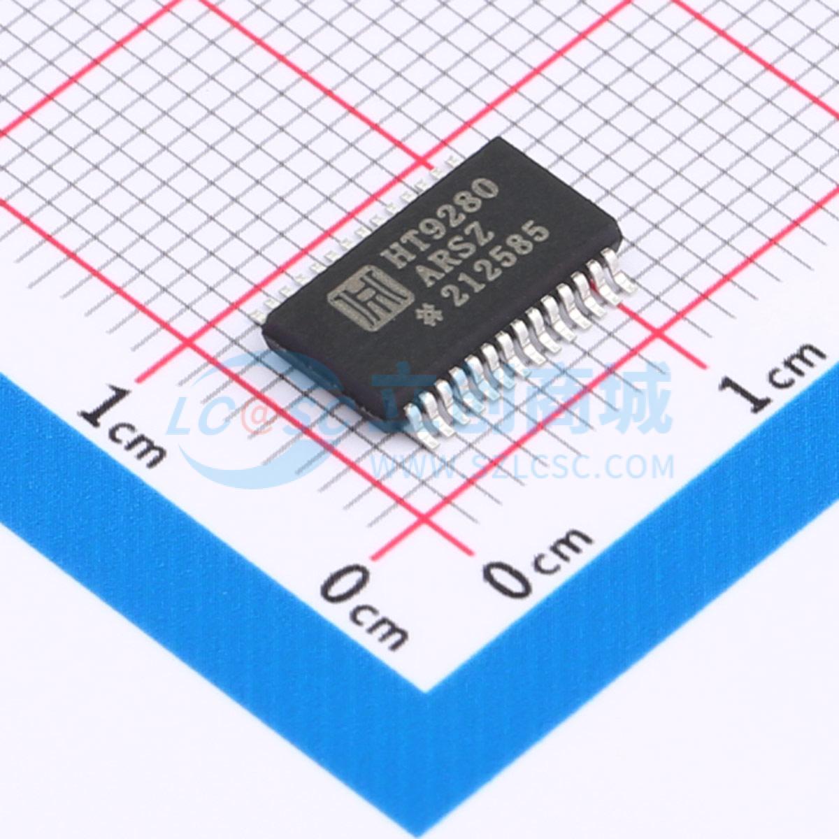 IC ADC HT9280ARSZ SSOP-28 - Techcore Việt Nam