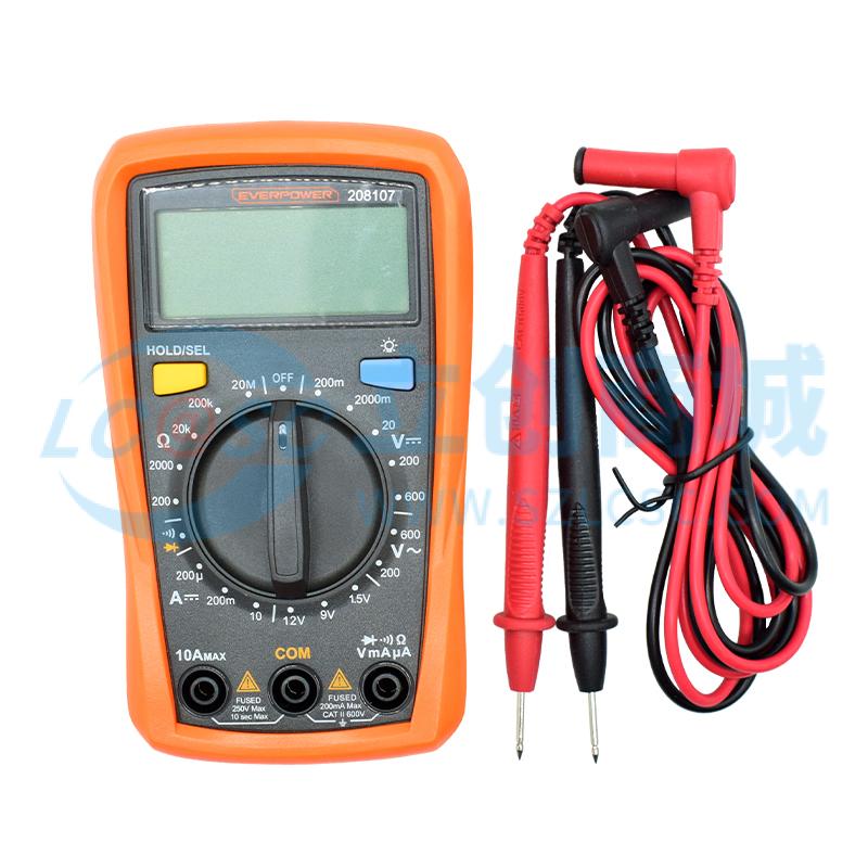 Đồng hồ vạn năng 208107 EVERPOWER Kiểm tra diode Dùng Cho Đo Kiểm Điện Tử - Techcore Việt Nam