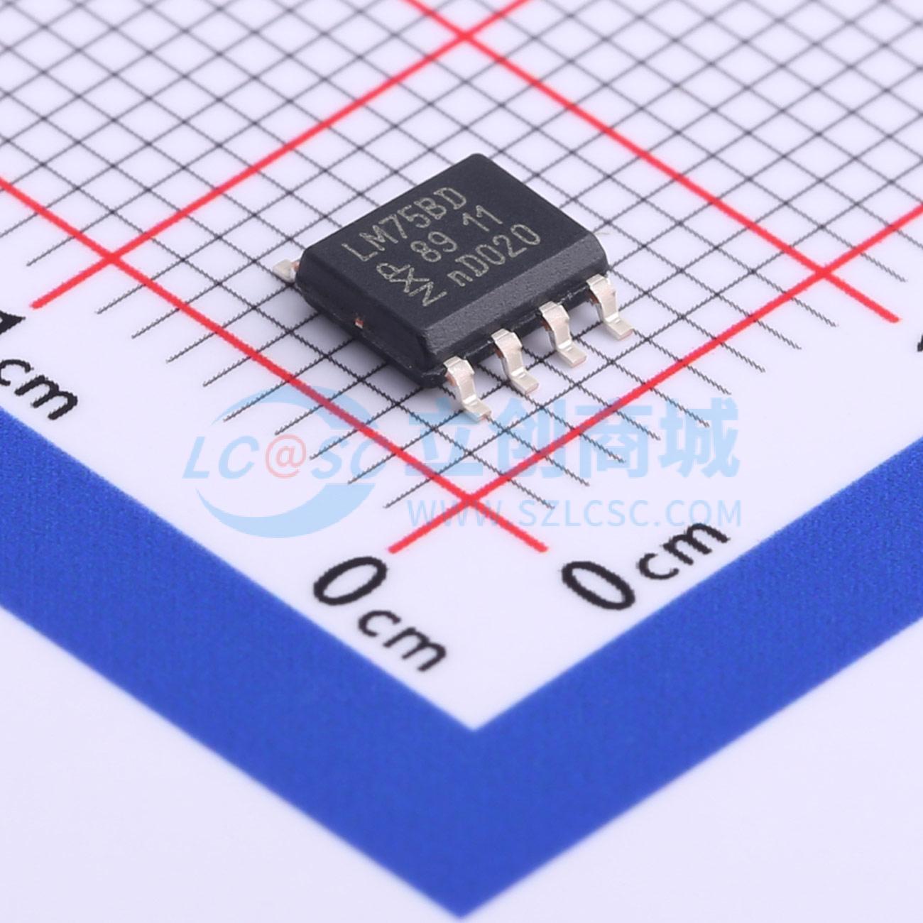 Cảm biến nhiệt độ LM75BD,118 NXP SOIC-8 -55°C~+125°C 2.8V~5.5V - Techcore Việt Nam
