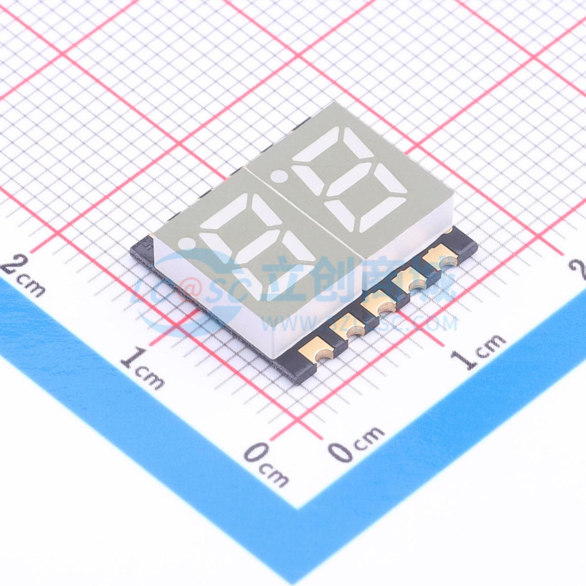 LED 7 đoạn GS2826AG-G Guangcai Display - Techcore Việt Nam