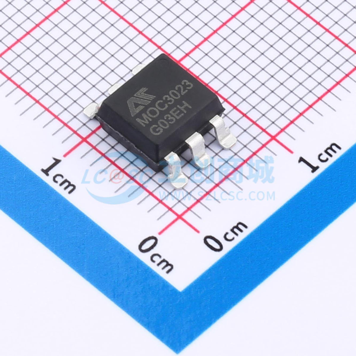 Optocoupler TRIAC MOC3023SM AOTE SOP-6-2.54mm - Techcore Việt Nam