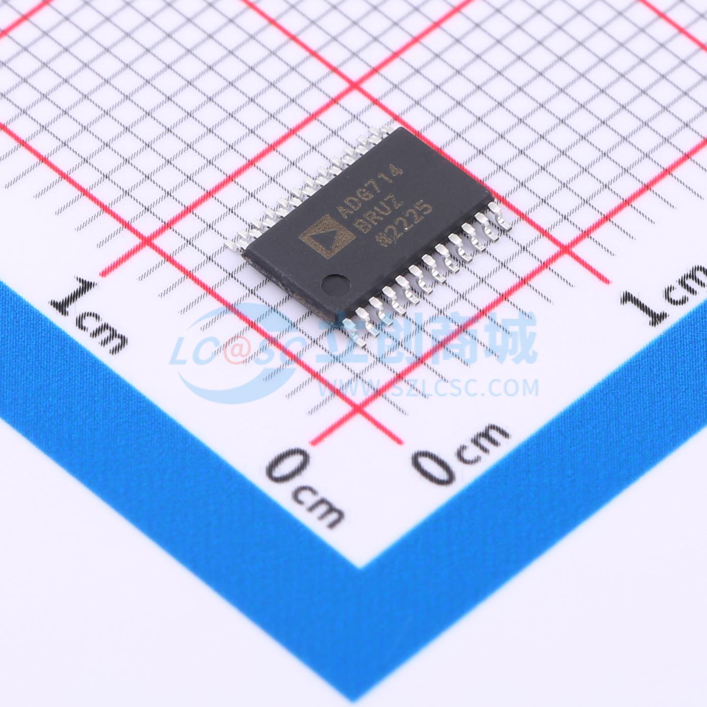 IC giao tiếp ADG714BRUZ Analog Devices TSSOP-24 - Techcore Việt Nam