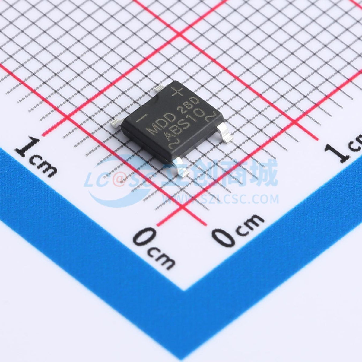 Cầu chỉnh lưu ABS10 MDD 1.1V@1A - Techcore Việt Nam