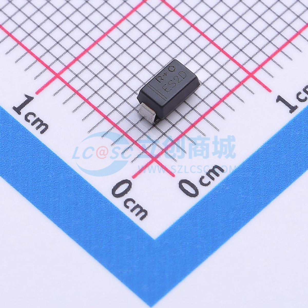 Diode phục hồi nhanh ES2D SMA(DO-214AC) 1V@2A - Techcore Việt Nam