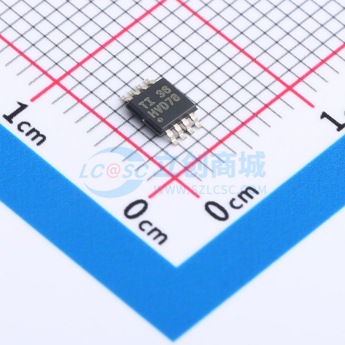 IC giao tiếp RS-485/RS-422 SN65HVD78DGKR Texas Instruments VSSOP-8-0.65mm - Techcore Việt Nam
