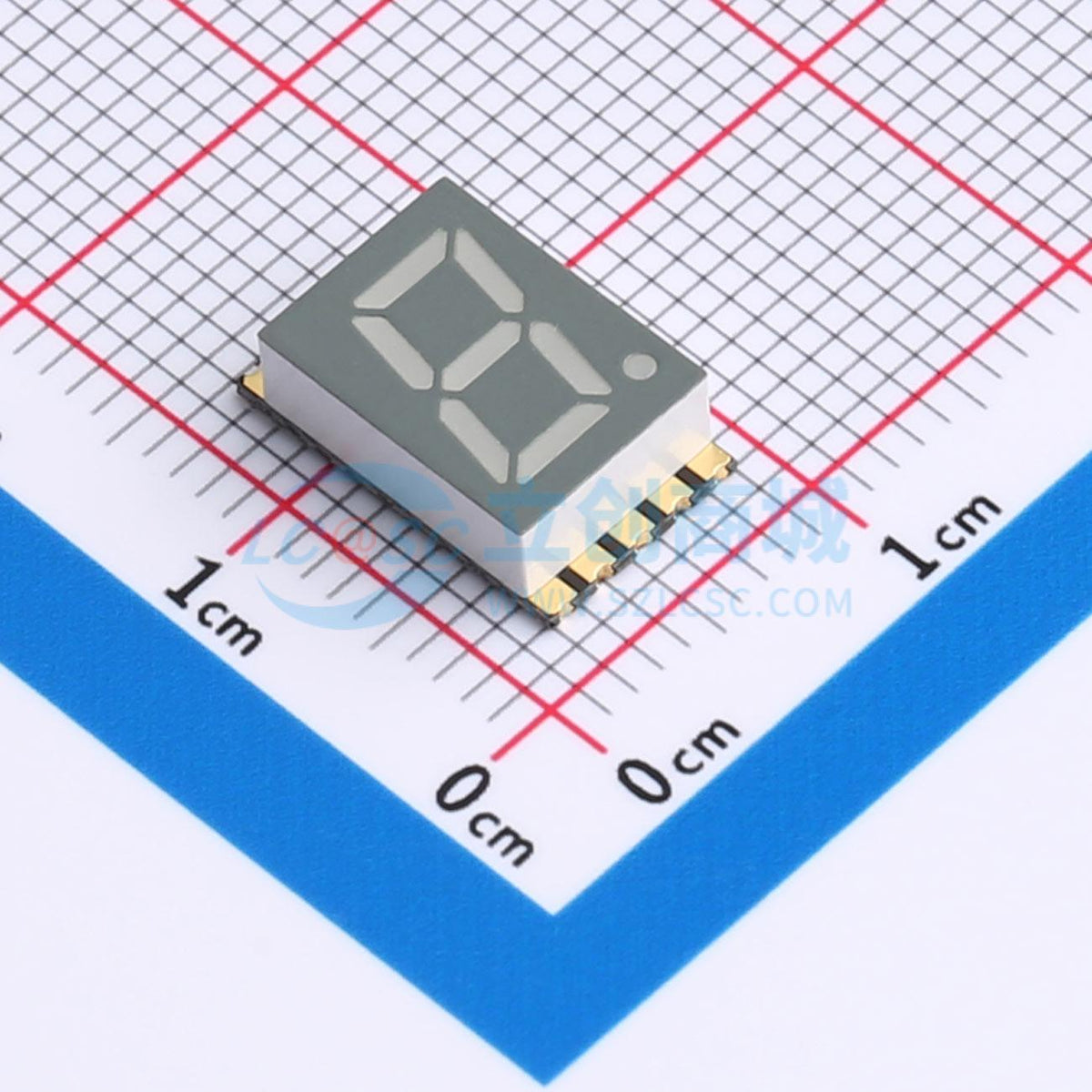 LED 7 đoạn GS3011CG-G Guangcai Display SMD,12x7.3mm Cathode chung - Techcore Việt Nam