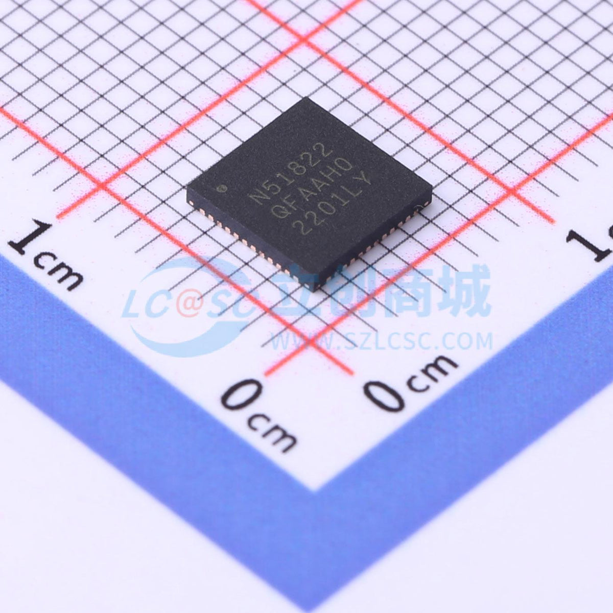 IC giao tiếp NRF51822-QFAA-R7 QFN-48(6x6) - Techcore Việt Nam