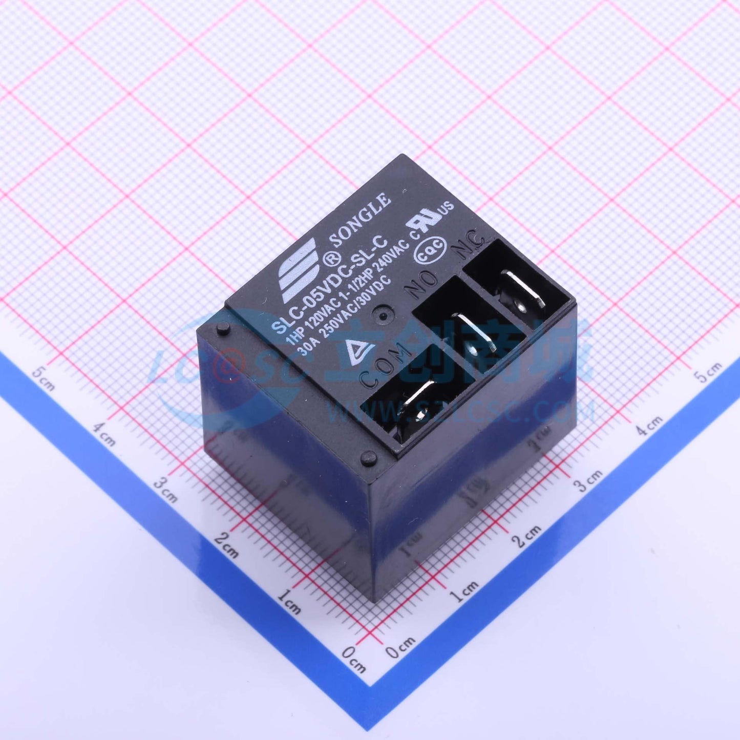 Rơ-le điện tử SLC-5VDC-SL-C SONGLE 5V THT,32.2x27.6mm - Techcore Việt Nam