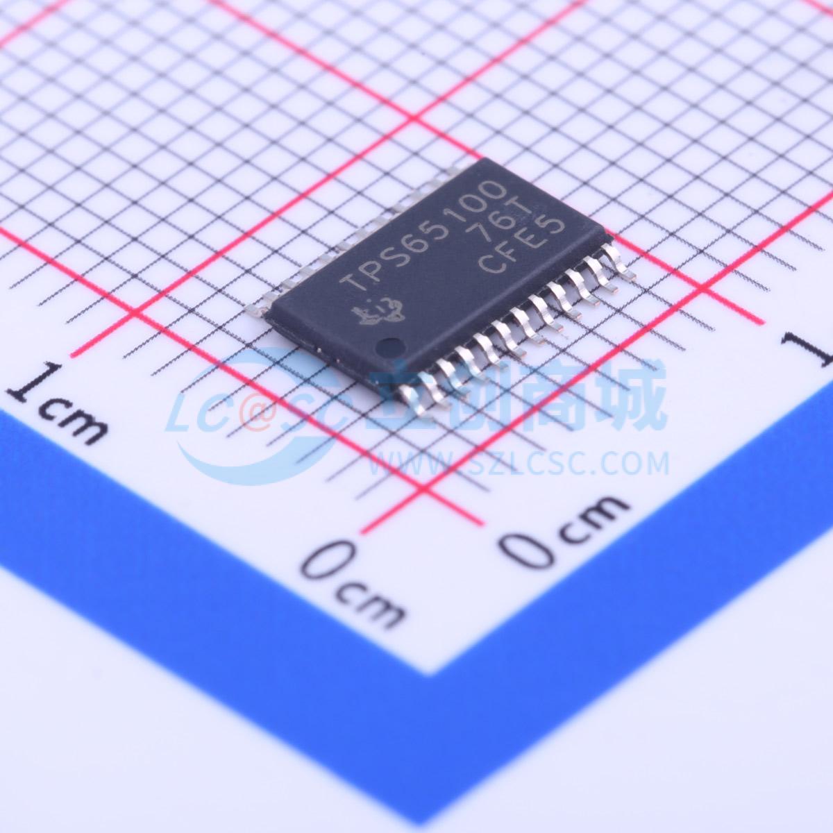 IC điều khiển LCD TPS65100PWPR TI HTSSOP-24-EP 1V - Techcore Việt Nam
