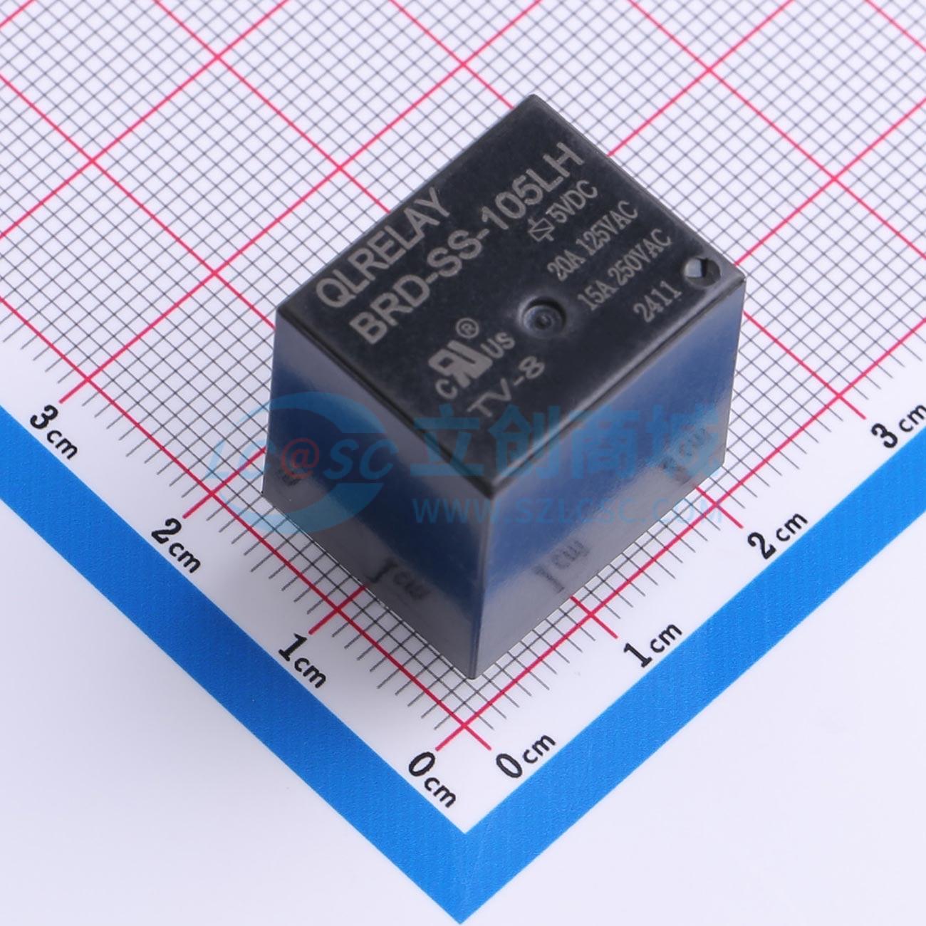 Rơ-le điện tử BRD-SS-105LH QLRELAY 5V THT,20.3x16.6mm - Techcore Việt Nam