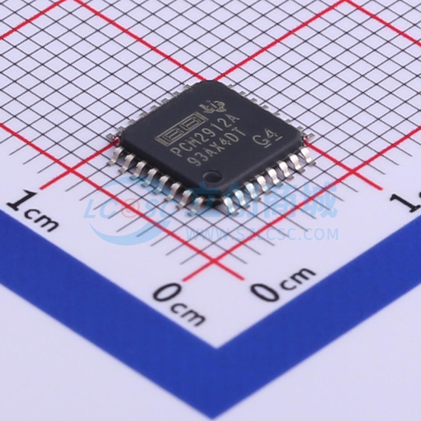 IC giao tiếp PCM2912APJTR Texas Instruments TQFP-32(7x7) - Techcore Việt Nam