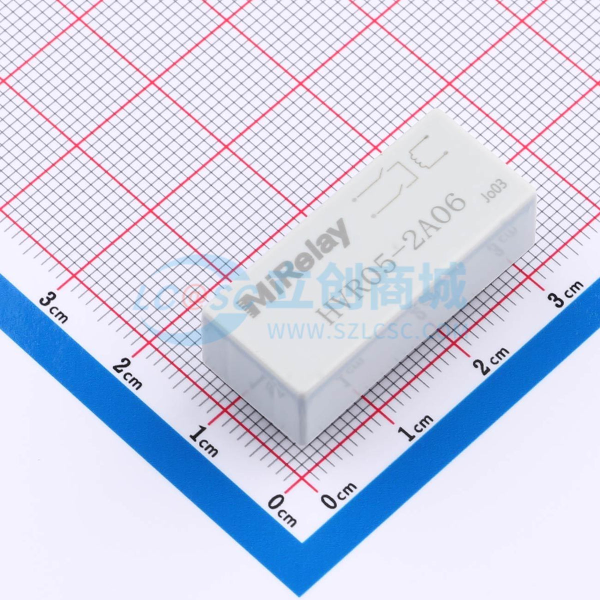 Rơ-le reed HVR05-2A06 MiRelay 5V DIP,30x13mm - Techcore Việt Nam