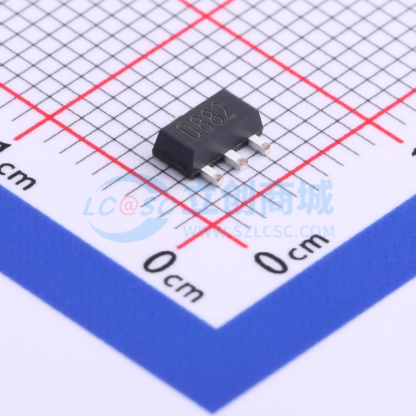 Transistor BJT D882(RANGE:160-320) CJ SOT-89-3L 30V - Techcore Việt Nam