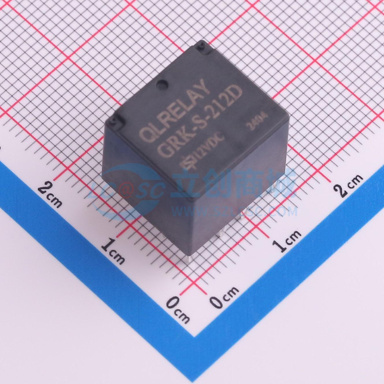 Rơ-le GRK-S-212D QLRELAY 12V THT,15.4x14mm - Techcore Việt Nam