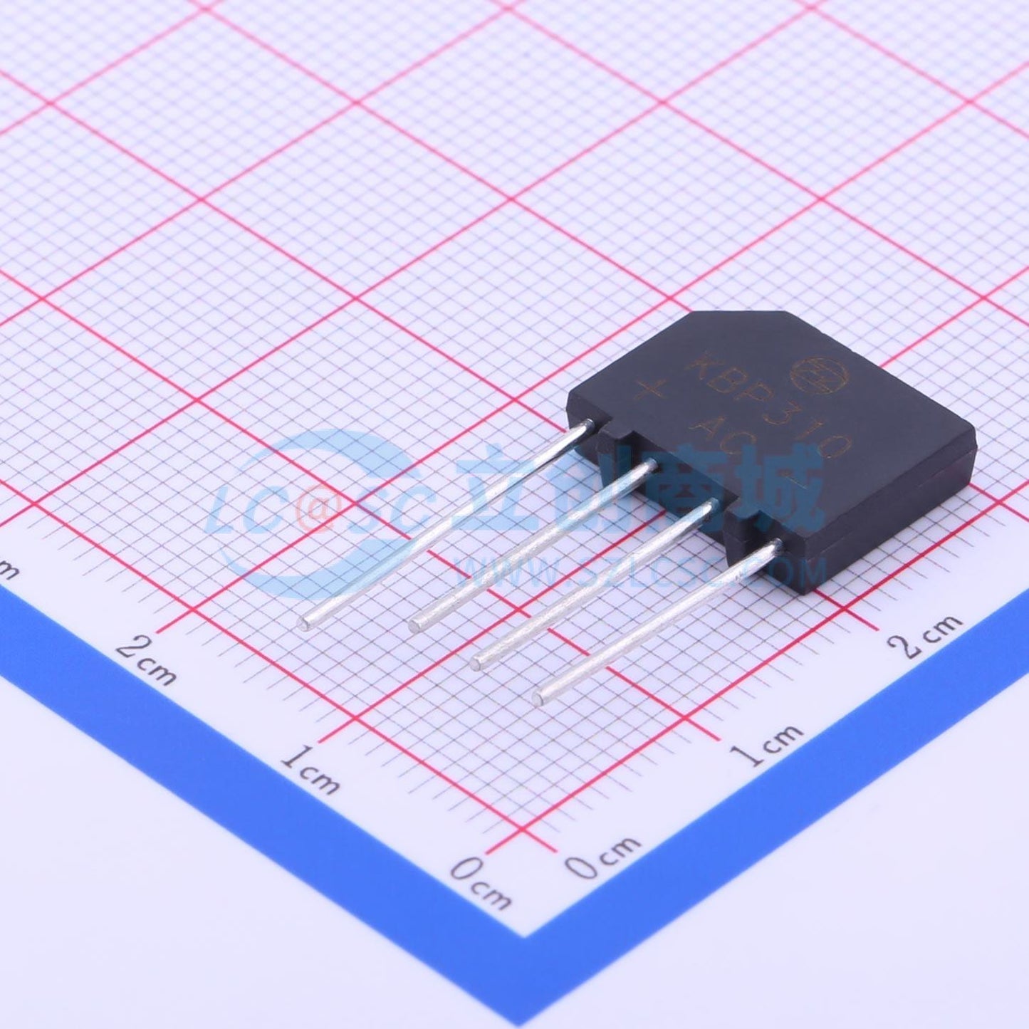 Cầu chỉnh lưu KBP310 baocheng 1.1V@3A - Techcore Việt Nam