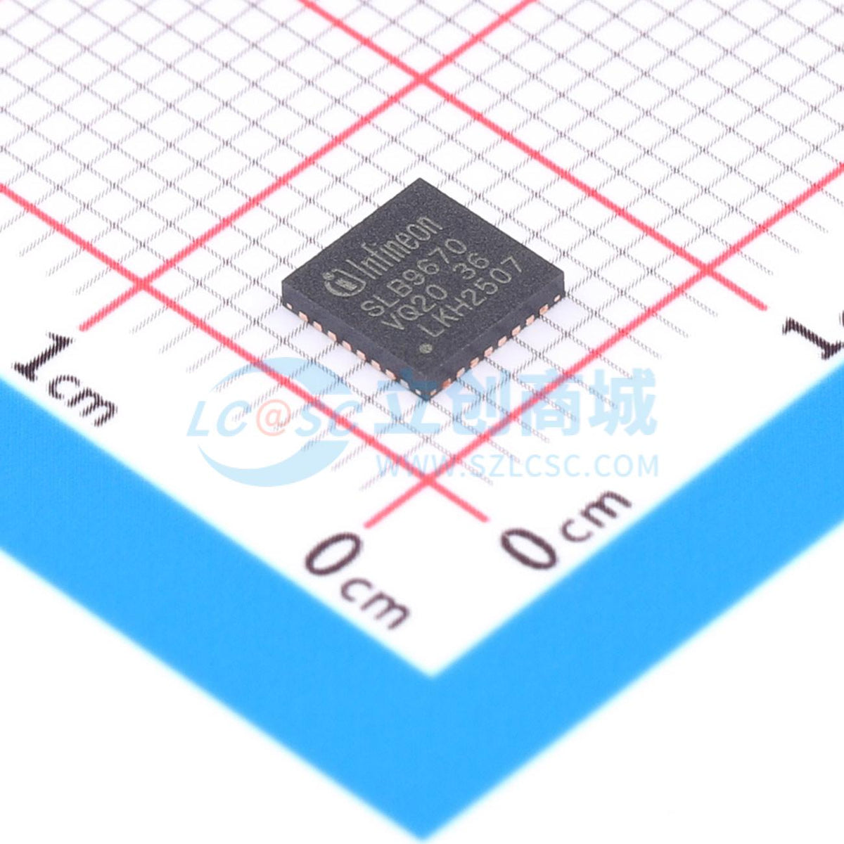 IC giao tiếp SLB9670VQ20FW785XTMA1 Infineon QFN-32-EP(5x5) - Techcore Việt Nam