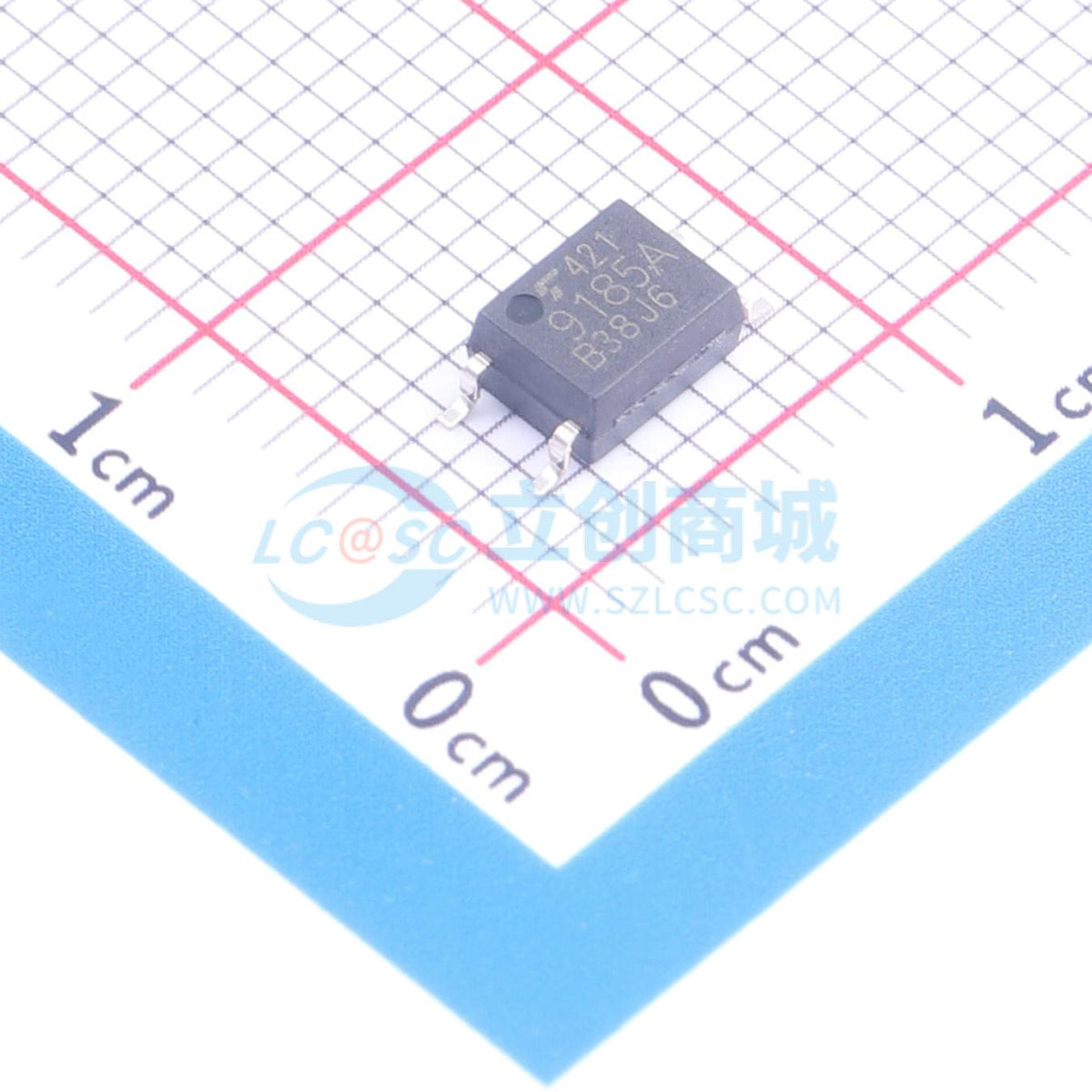 Optocoupler transistor TLX9185A(GRWGBTF TOSHIBA SOP-4-2.54mm 1.27V - Techcore Việt Nam