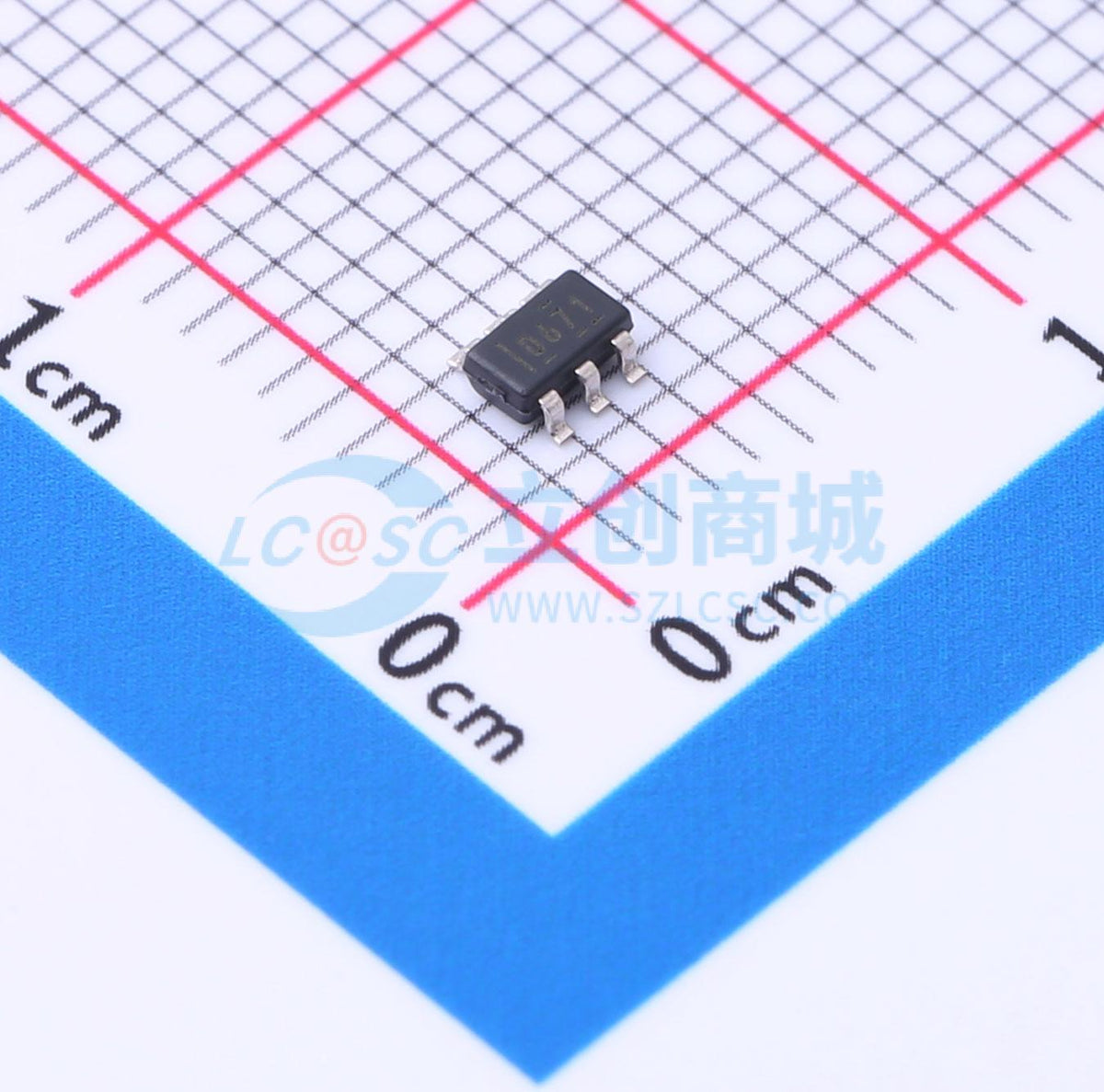 IC DAC DAC6571IDBVR SOT-23-6 - Techcore Việt Nam