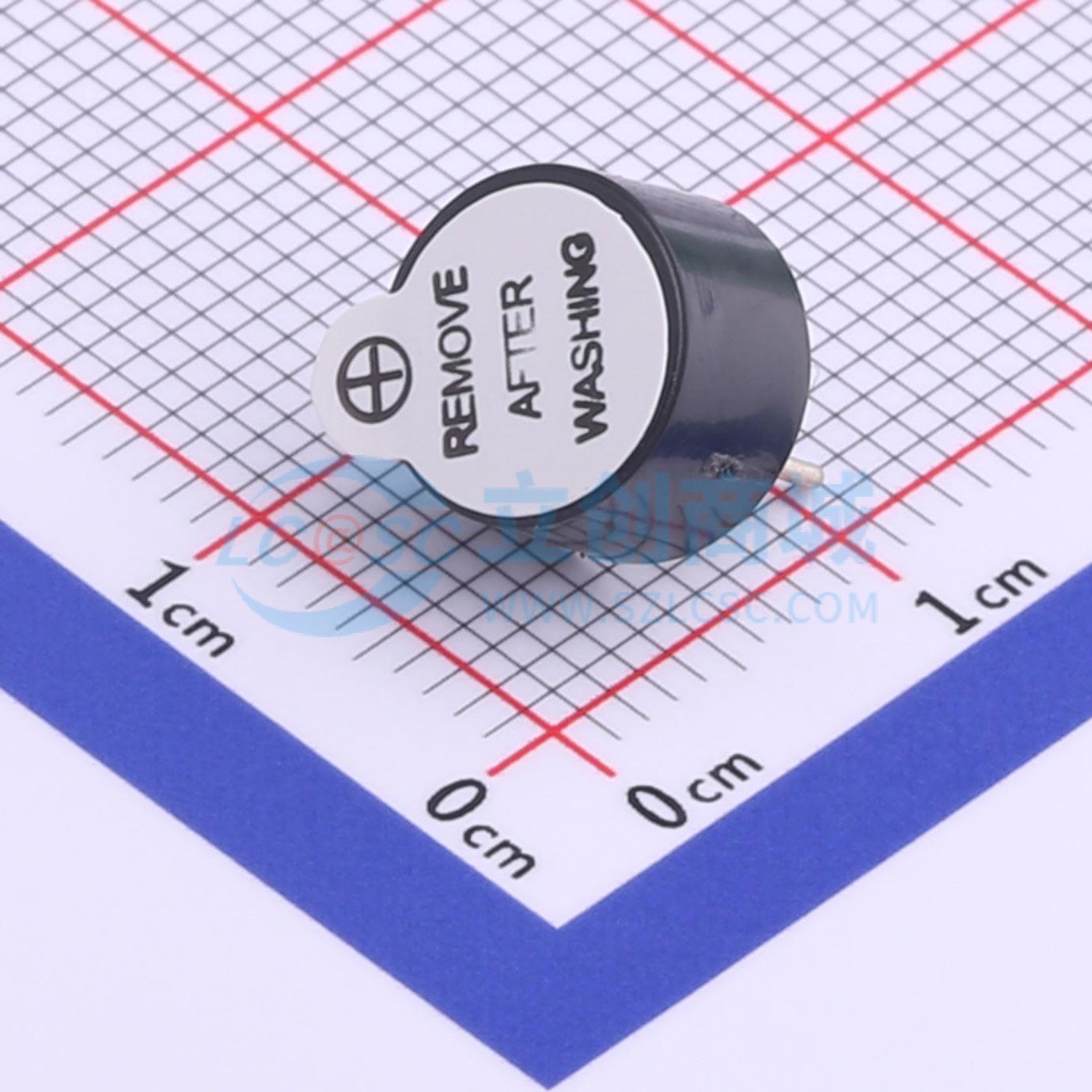 Còi buzzer YX-YT9055 12V YUEXIN Xuyên lỗ,D=9mm - Techcore Việt Nam