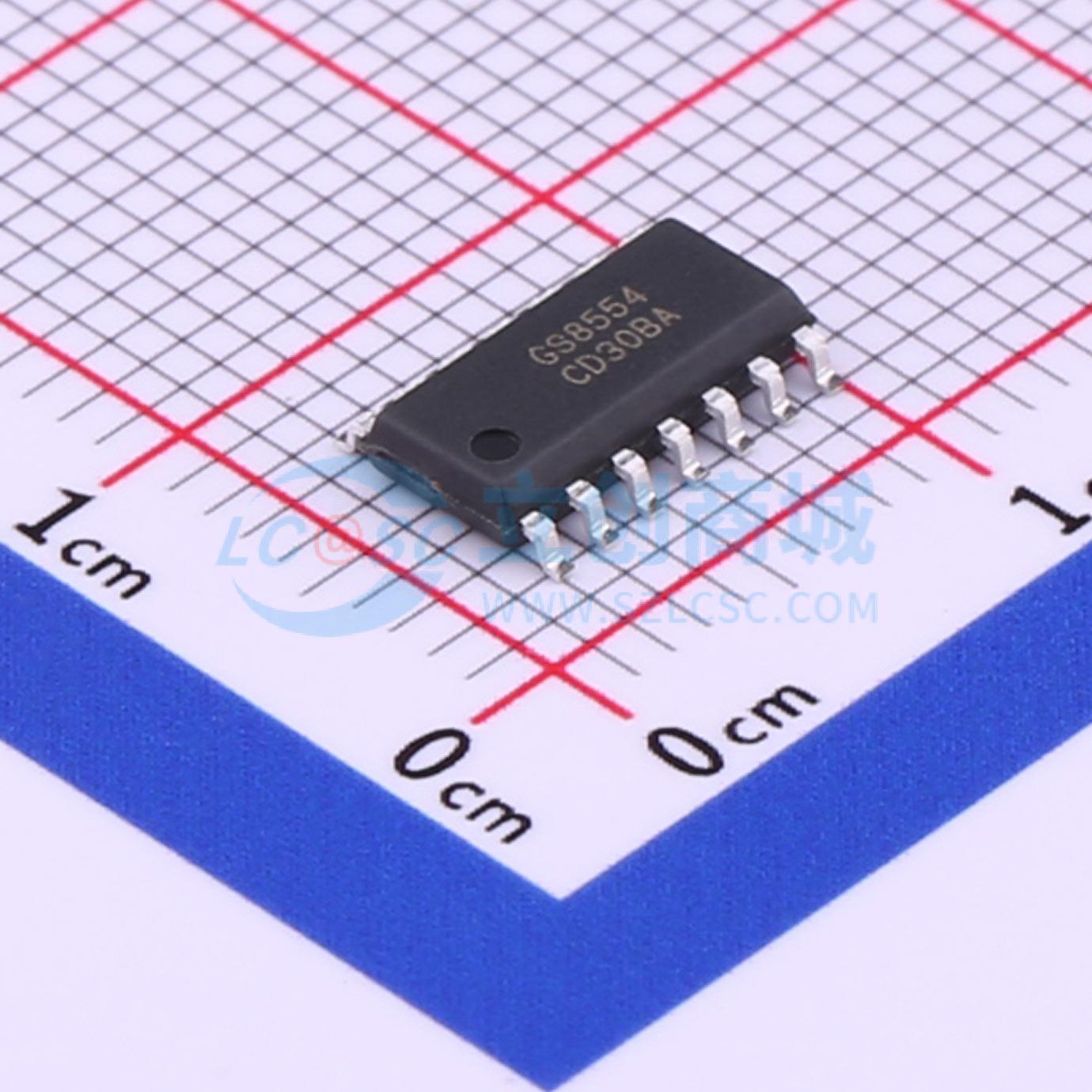 IC Khuếch Đại Thuật Toán Chính Xác GS8554-SR Gainsil SOP-14 4 kênh Rail-to-Rail 1.8–5.5 V 1.8 MHz - Techcore Việt Nam