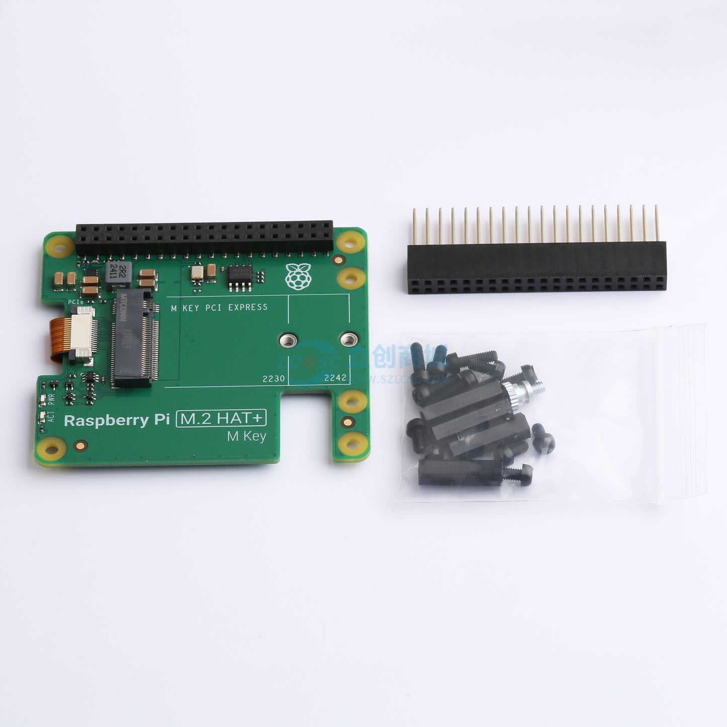 Bo mạch phát triển và công cụ phát triển Raspberry Pi M.2 HAT+ Raspberry Pi - Techcore Việt Nam