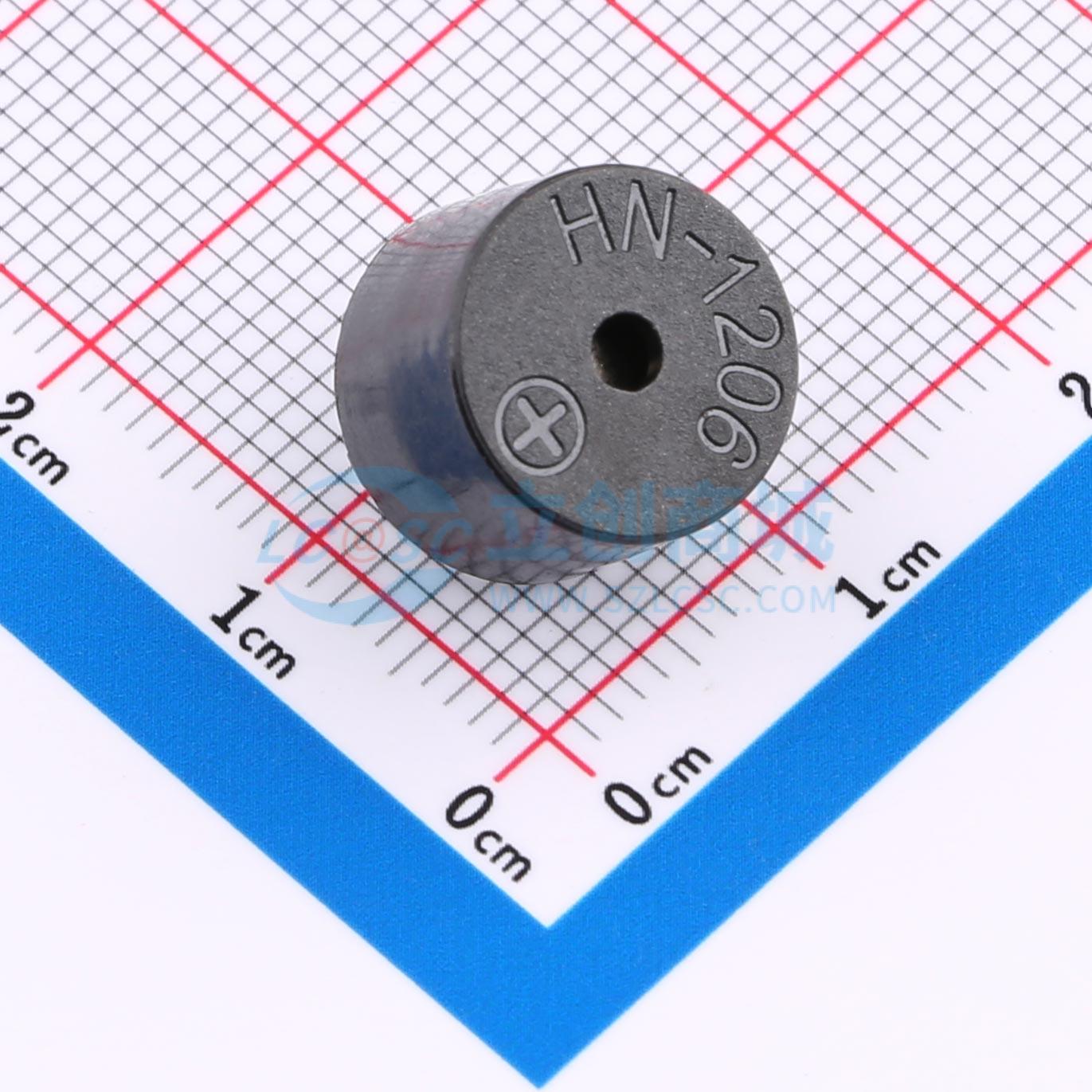 Còi buzzer HNDZ-1206 Huaneng Xuyên lỗ,D=12mm - Techcore Việt Nam