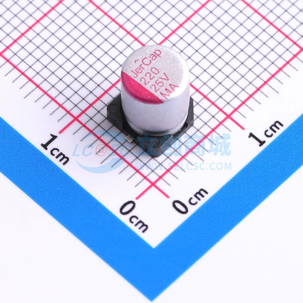 Linh kiện điện tử MA25V220M6X8 JIERR SMD,D6.3xL7.7mm - Techcore Việt Nam