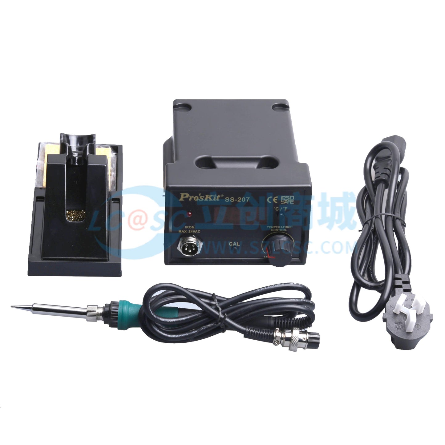Trạm Hàn Và Mỏ Hàn Điện SS-207H Pro'sKit 60W Chuyên Dùng Sửa Chữa Điện Tử - Techcore Việt Nam