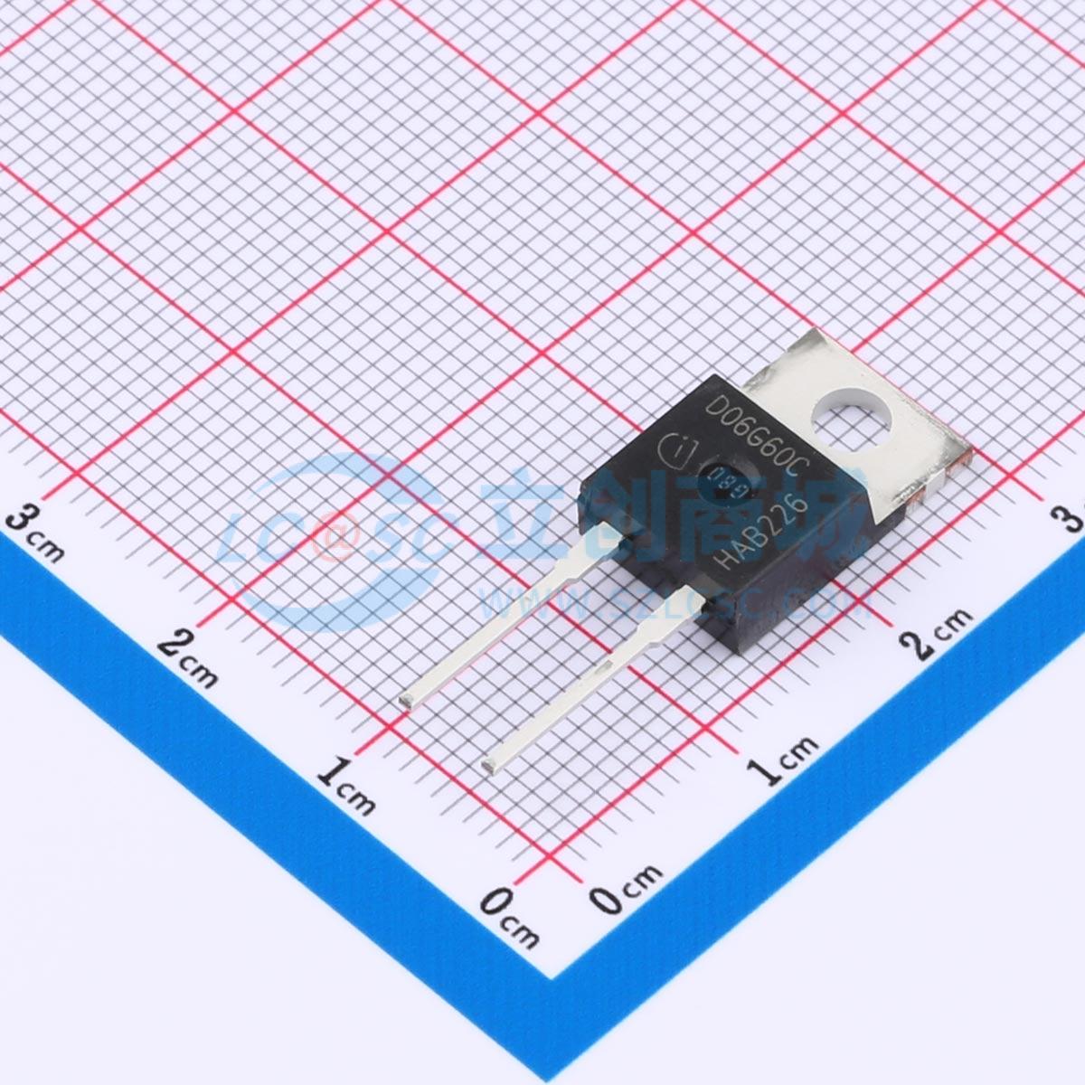 Diode SiC IDH06SG60C Infineon TO-220-2 2.3V@6A - Techcore Việt Nam