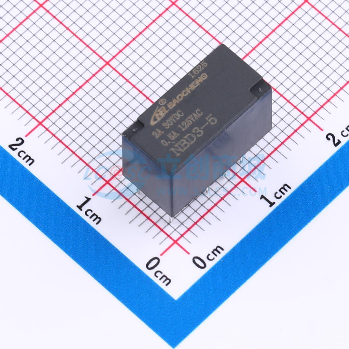 Rơ-le điện tử NBD3-5 (0.14W) 0.5A NBC 5V THT - Techcore Việt Nam