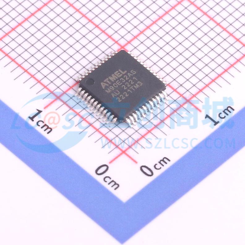IC ADC ATM90E32AS-AU-R TQFP-48(7x7) - Techcore Việt Nam