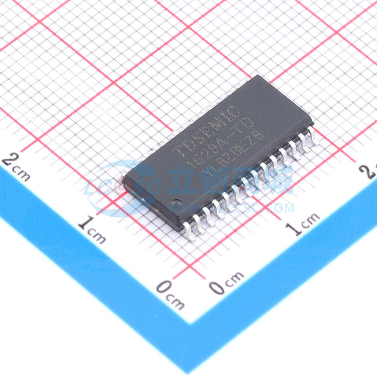 IC điều khiển LED HTM1628A-TD/TR TDSEMIC SOP-28 1V - Techcore Việt Nam