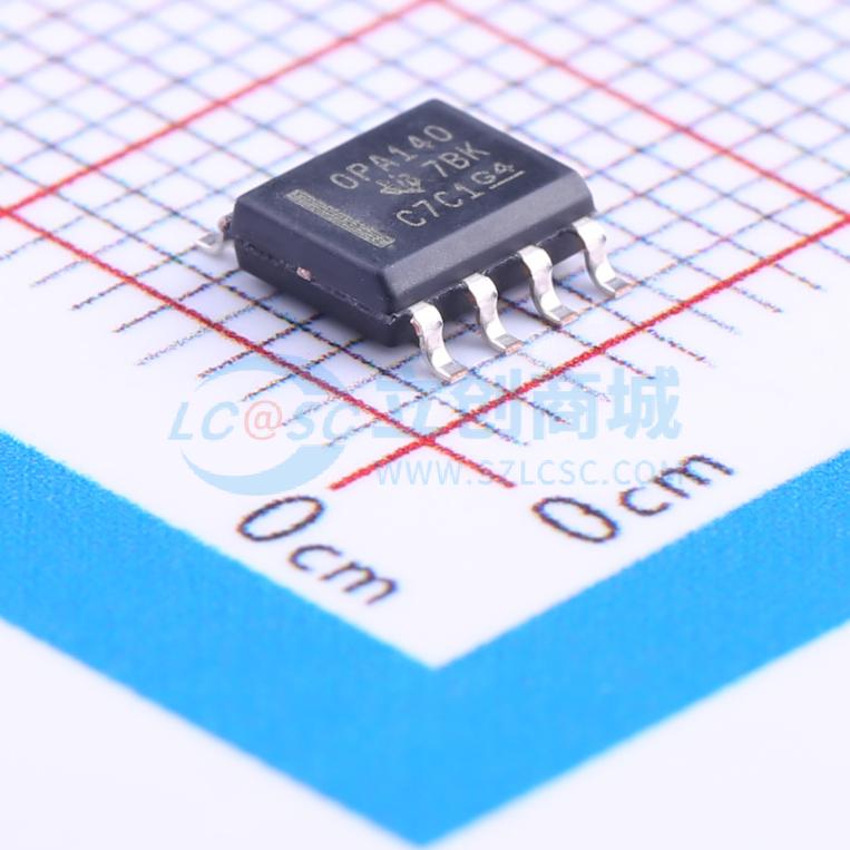 IC Khuếch Đại Thuật Toán Chính Xác OPA140AIDR Texas Instruments SOIC-8 1 kênh Rail-to-Rail 4.5–36 V 11 MHz - Techcore Việt Nam